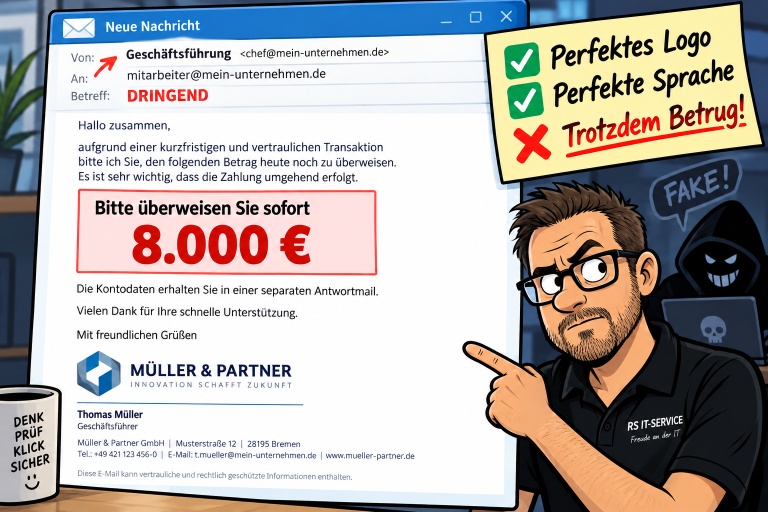 Fake-IT-Support, Phishing & Ransomware: 3 Risiken für kleine Unternehmen
